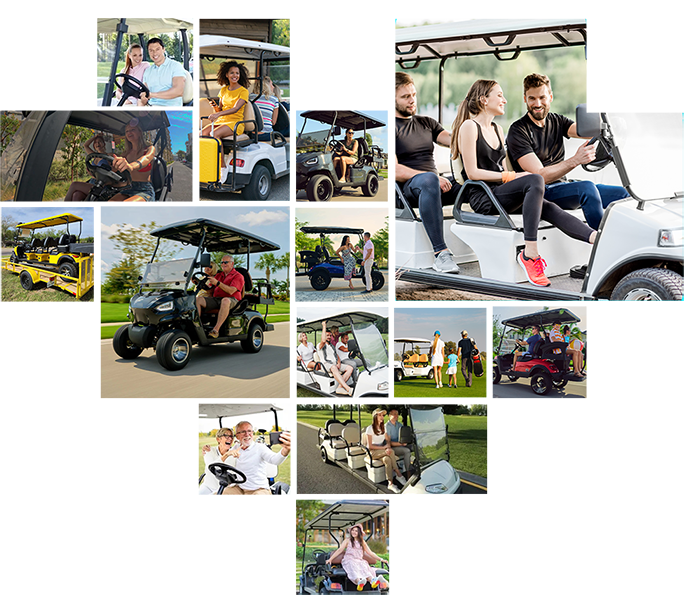 Customer moments collage