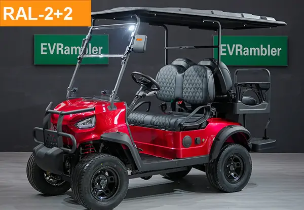 Lifted 4 Seater Golf Cart(RAL-2+2)