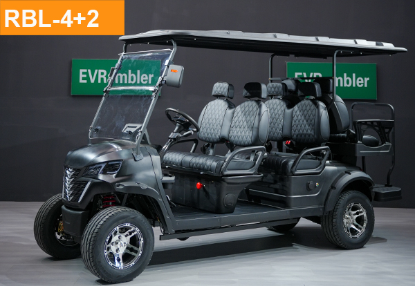 Lifted 6 Seater Golf Cart(RBL-4+2)