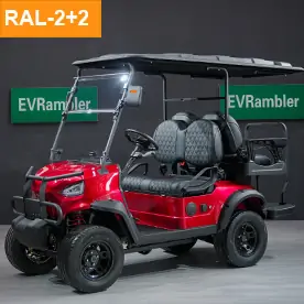 Lifted 4 Seater Golf Cart(RAL-2+2)